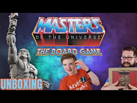 Masters Of The Universe Unboxing - We Have The Power!!!