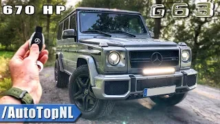 670HP Mercedes G63 AMG Elmerhaus REVIEW POV by AutoTopNL