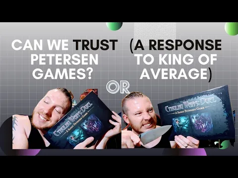 Can we trust Petersen Games? A response to King of Average's Critique