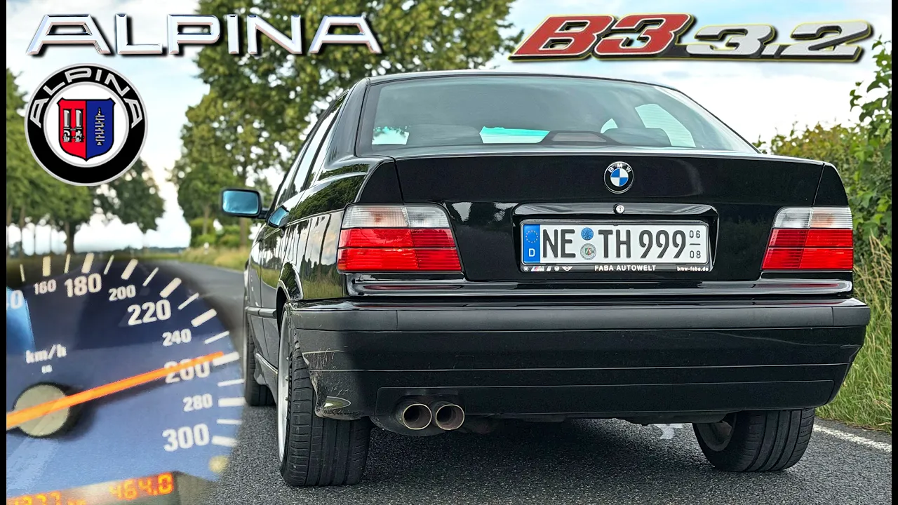 ALPINA B3 E36 3.2 // 0-100 100-200 POV TOP SPEED & SOUND