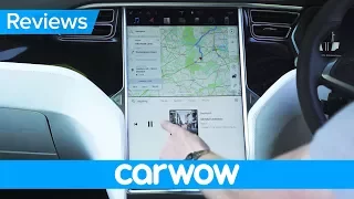 Tesla Model X 2018 interior and infotainment review | Mat Watson Reviews