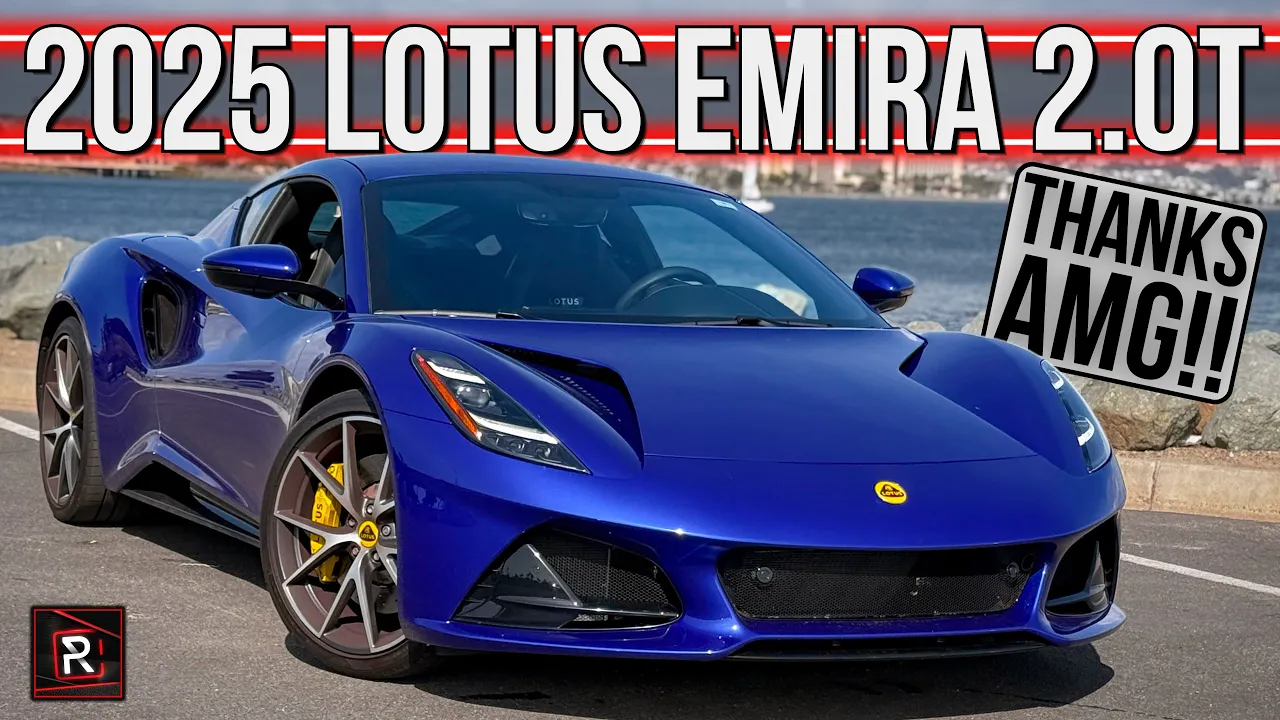 The 2025 Lotus Emira 2.0T Is A Superlative Driver's Car With A Stonking Motor From AMG