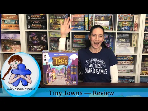 Tiny Towns — review with Girl Meets Meeple