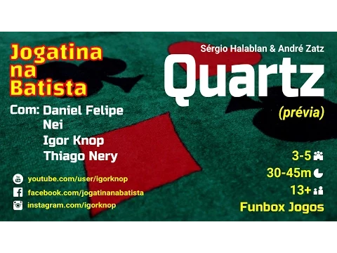 Quartz (Prévia): partida completa passo a passo e em português
