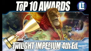 Top 10 Faction AWARDS for Twilight Imperium 4th Edition