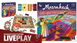 MARRAKECH - GIGAMIC | BOARD GAME LIVE PLAY |