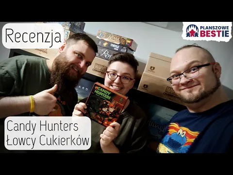 Planszowe Bestie #312 - Candy Hunters Łowcy Cukierków (prototyp) - Recenzja - 09.01.2024