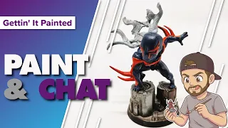 Marvel United Miniature Painting Live Stream and Chat