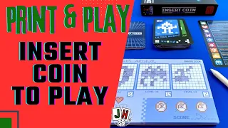 Insert Coin to Play - Print and Play - Joquinhos Hard