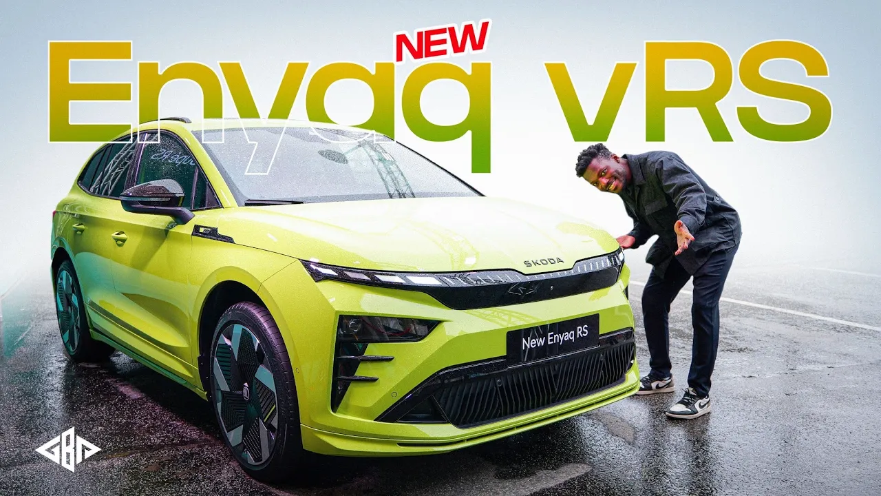 New 2025 Skoda Enyaq vRS and Coupe vRS Walk around First Look