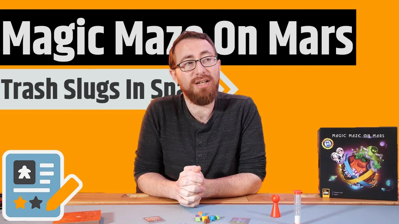 Magic Maze On Mars Review - Real Time Resentment...I Mean Cooperation