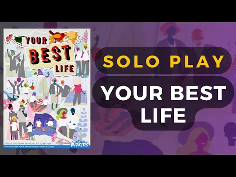 Your Best Life Board Game Solo Playthrough | DaniCha