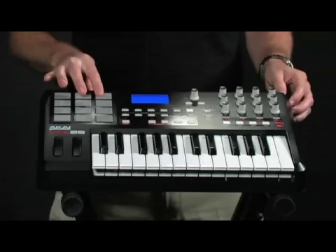 Product video thumbnail for Akai MPK25 USB MIDI Keyboard Controller w MPC Pads