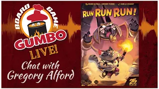 RUN RUN RUN! Chat with Gregory Alford