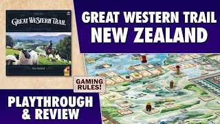 Great Western Trail - New Zealand: Playthrough & Review