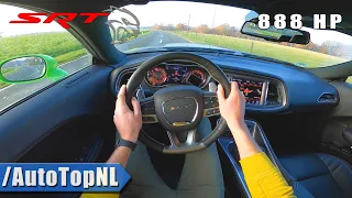 888HP DODGE HELLCAT XR | 6.2 V8 SUPERCHARGED | POV Test Drive by AutoTopNL