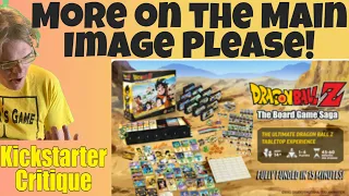Dragon Ball Z: The Board Game Saga (C) Why isnt this more popular? - Kickstarter Critique Review