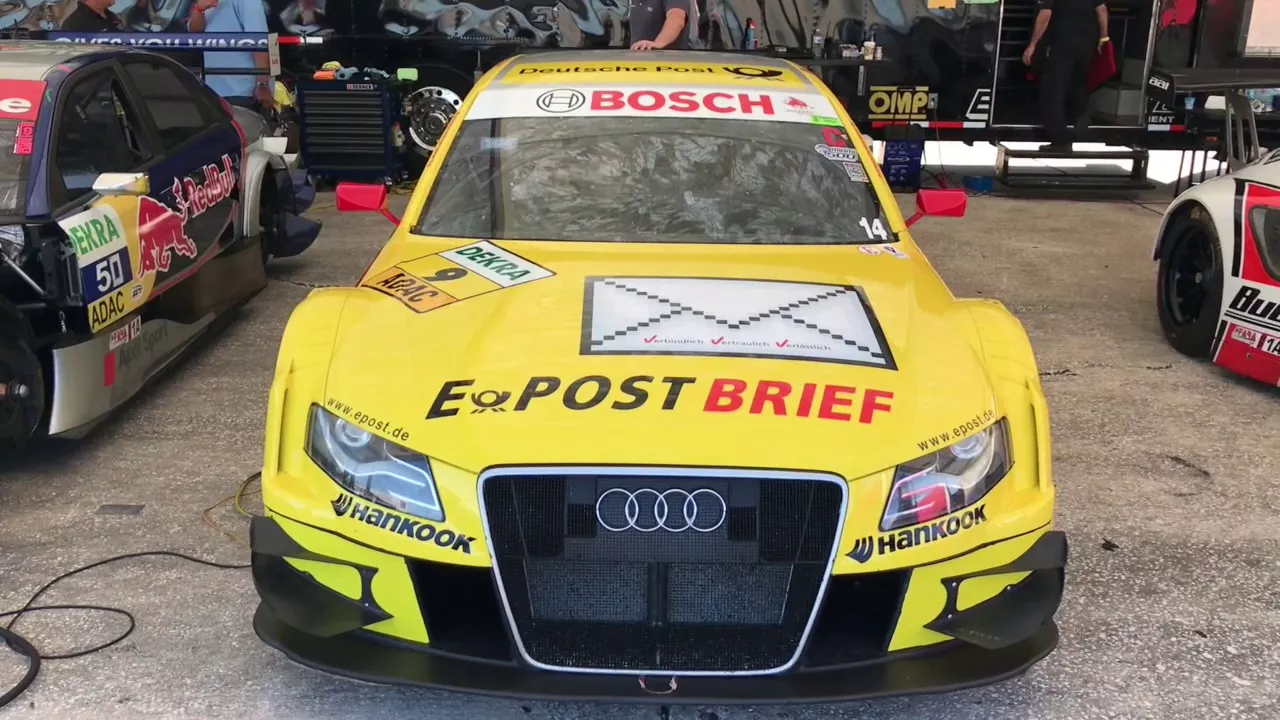 FIRST LOOK! Ultra Rare 2006 Audi A4 DTM Race Car at Sebring - Raiti's Rides