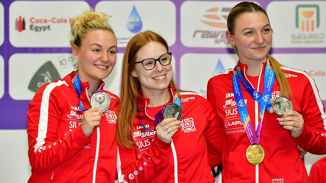 WM Kairo (EGY): Interview mit Vivien Jäggi, Nina Christen und Emely Jäggi