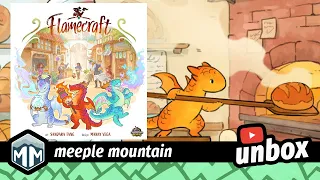 Flamecraft - Unboxing of Retail Version - Boardgame Brody