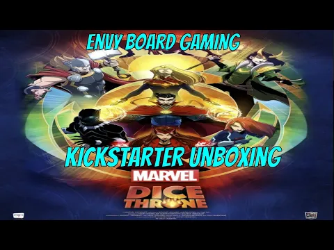 Marvel Dice Throne Battle Chest Unboxing