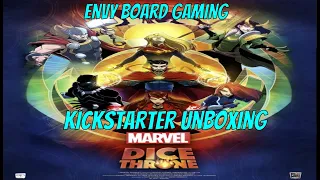 Marvel Dice Throne Battle Chest Unboxing