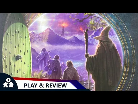 The Lord of the Rings Adventure Book Game | Play and Review | With Mike