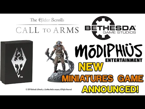 The Elder Scrolls: Call to Arms - Modiphius Brings Skyrim to Tabletop