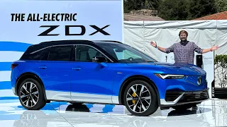 The Acura ZDX EV Is A Better Cadillac Lyriq! First Tour Of This Ultium Based Electric SUV