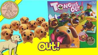 How To Play The Game Tongues Out Family Game From Blue Orange - Look At All Of The Cute PUGS!