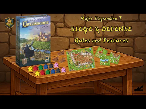 Carcassonne: Siege and Defense - Rules & Features