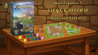Carcassonne: Siege and Defense - Rules & Features