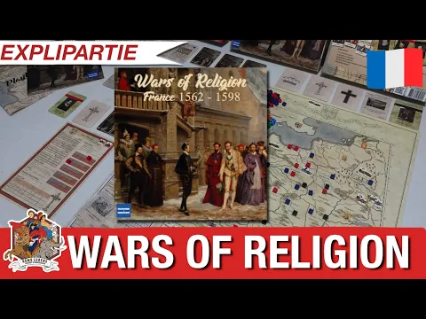 Wars Of Religion - Explipartie avec le concepteur Jerome Lefrancq