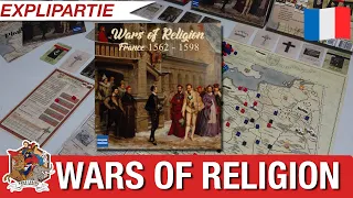 🇫🇷 Wars Of Religion - Explipartie avec le concepteur Jerome Lefrancq