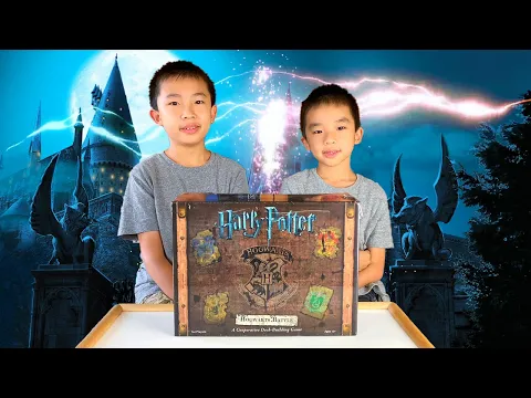 Harry Potter Hogwarts Battle Unboxing and Review (Harry Potter Board Game)