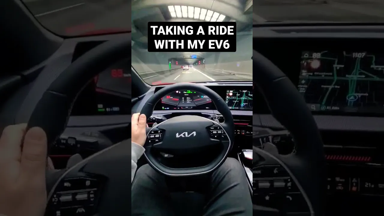 KIA EV6 electric Ride #elektroauto #shorts #shortvideo #depechemode