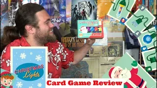 Review:  Christmas Lights: A Card Game (by Unfiltered Gamer)
