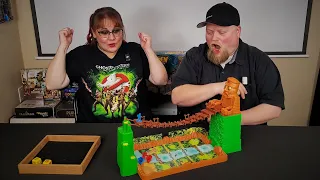 Let's Play Forbidden Bridge! - Milton Bradley (1992) #retro #boardgame #couplesgaming