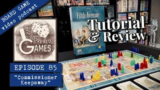 How to Play FIFTH AVENUE BOARD GAME Review & Full Rules Tutorial 5th Ave Alea Big Box Hidden Gem E85
