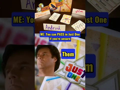 Just One: Guess Wrong or Die Trying! #boardgame #boardgames
