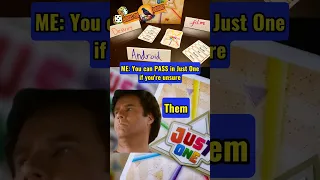 Just One: Guess Wrong or Die Trying!  #boardgame #boardgames