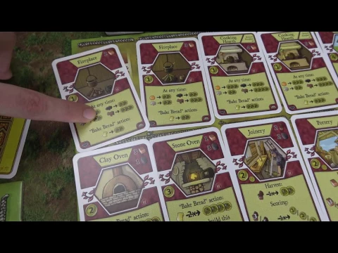 Jeu - Agricola - Exemple de partie