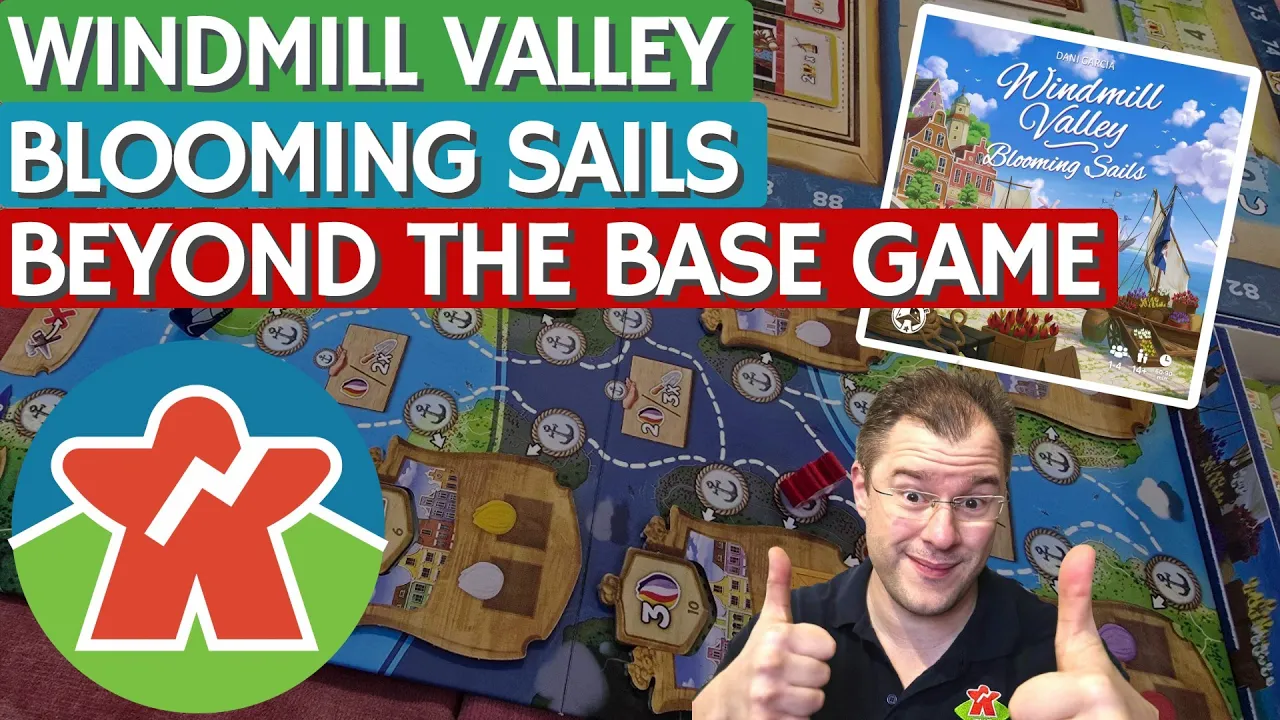 Windmill Valley (Blooming Sails) - Board Game Expansion Review