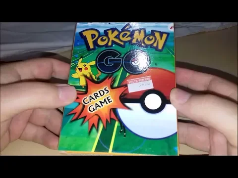 ABRINDO DECK POKEMON GO COM 50 CARDS!!