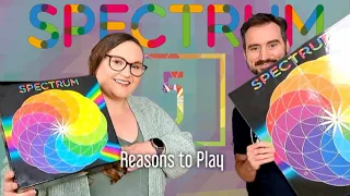 Spectrum - A Game of Colors - 5 Reasons to Play We Review this quick family colour roll and move