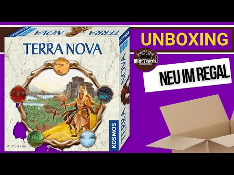 Terra Nova | WAS IST DRIN? Brettspiel Unboxing [KOSMOS Brettspiele]