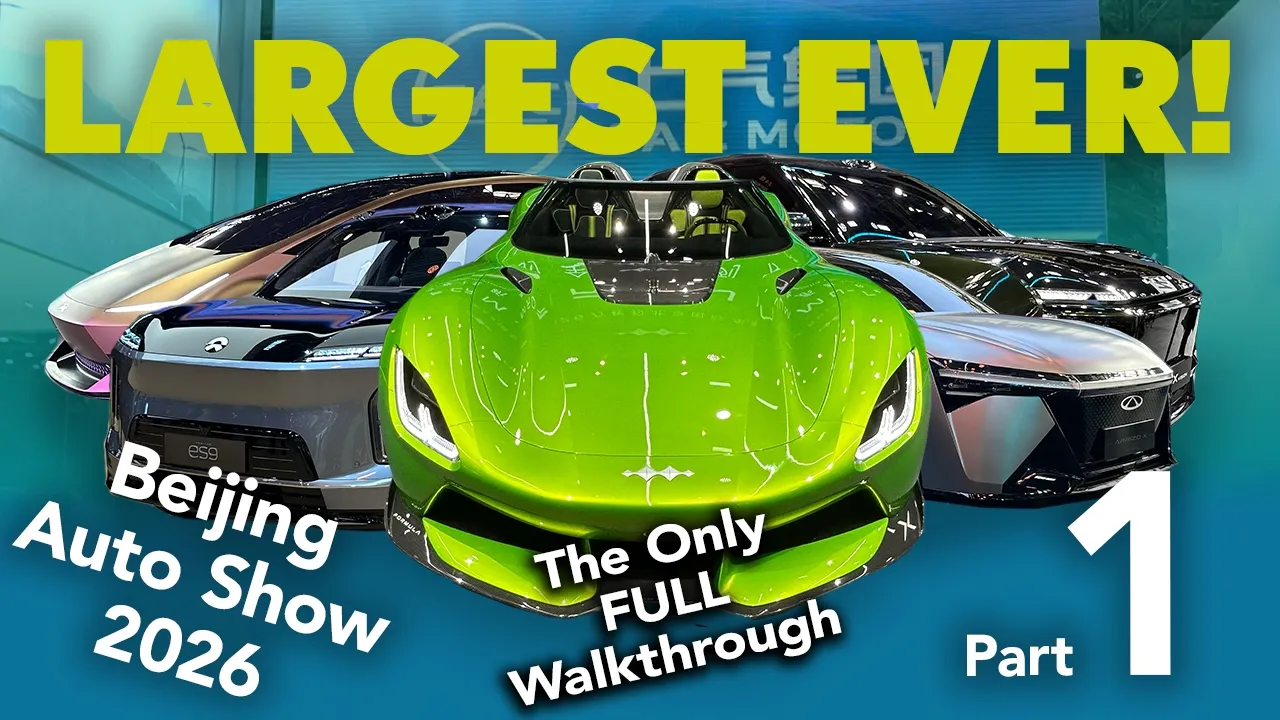 Beijing Auto Show 2026 - The FULL Walkthrough Part 1 (NIO, XPeng, Chery, BYD, IONIQ and more)