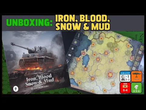 Iron Blood Snow Mud Unboxing