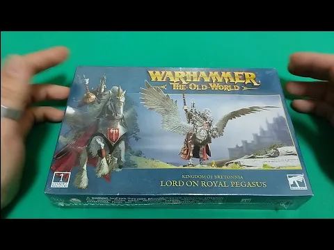 Warhammer - The Old World - Kingdom of Bretonnia: Lord on Royal Pegasus - Unboxing