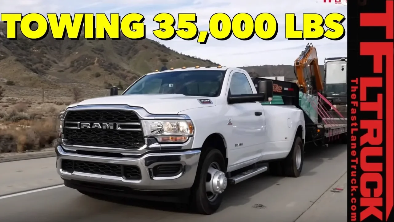 2019 Ram 3500 HD Tows the Maximum Load with 1,000 Lb-ft of Torque!